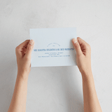 "Riviera" - Savvy Wedding Invitations in Ocean by Kelly Schmidt - How it works