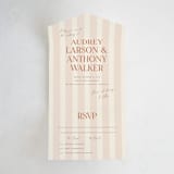 "Ambrosial" - Savvy Wedding Invitations in Butter by Pixel and Hank - Front Open
