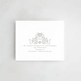 "Ornate sketched frame" - Savvy Wedding Invitations in Forest by Jackie Crawford - FREE Recipient Addressing