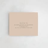 "Fero" - Savvy Wedding Invitations in Blush by Pati Cascino - FREE Recipient Addressing