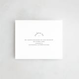 "Trois" - Savvy Wedding Invitations in Almond by Blustery August - FREE Recipient Addressing
