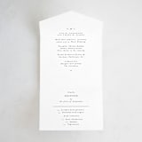"traditional love story" - Savvy Wedding Invitations in Black Tie by Phrosné Barwood - Front Open