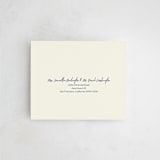 "Handwritten Letter" - Savvy Wedding Invitations in Blue Velvet by Helena Vitto - FREE Recipient Addressing