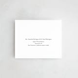 "Elance" - Savvy Wedding Invitations in Onyx by Eric Clegg - FREE Recipient Addressing