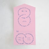 "Connected" - Savvy Wedding Invitations in Marseille by Claudia Orengo - Front Open
