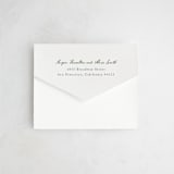 "Handwritten" - Savvy Wedding Invitations in Moss by Cass Loh - Closed