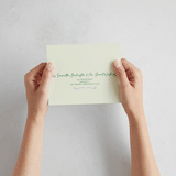 "The Pairfect" - Savvy Wedding Invitations in Waterlily by Helena Vitto - How it works