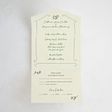 "The Pairfect" - Savvy Wedding Invitations in Waterlily by Helena Vitto - Front Open