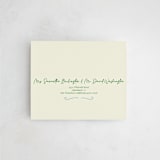 "The Pairfect" - Savvy Wedding Invitations in Waterlily by Helena Vitto - FREE Recipient Addressing