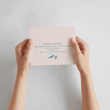 "Le Jardin" - Savvy Wedding Invitations in Petal by Elly - How it works