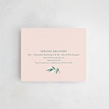 "Le Jardin" - Savvy Wedding Invitations in Petal by Elly - FREE Recipient Addressing