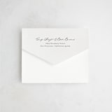 "SoHo" - Savvy Wedding Invitations in Silk by Kelly Schmidt - Closed