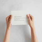 "Edge" - Savvy Wedding Invitations in Linen by Kelly Schmidt - How it works