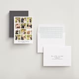 "A Year in My Life" - Wedding Announcements in Snowfall by Robin Ott - Assembled