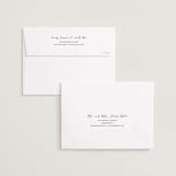 "A Year in My Life" - Wedding Announcements in Snowfall by Robin Ott - FREE Recipient Addressing