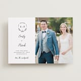 "Always" - Wedding Announcements in Mint by Susan Brown - Front