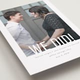 "Date Check" - Wedding Announcements in Cement by Up Up Creative - Detail