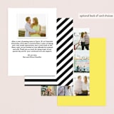 "Desenfadado" - Wedding Announcements in Tuxedo by Aspacia Kusulas - Back of Card Options