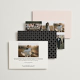 "Estate" - Wedding Announcements in Blush by Kim Dietrich Elam - Back of Card Options
