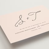 "Estate" - Wedding Announcements in Blush by Kim Dietrich Elam - Detail
