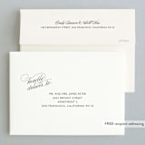 "Moments Captured" - Wedding Announcements in Ivory by Carrie Eckert - FREE Recipient Addressing
