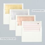 "Simply Love" - Wedding Announcements in Soft Pink by Aspacia Kusulas - Envelope Liner Options