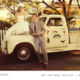 "Tiny Blessings" - Wedding Announcements in Spruce by That Girl Press - Detail