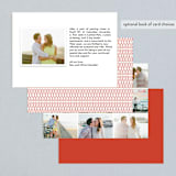 "Up and Away" - Wedding Announcements in Tomato by leslie hamer - Back of Card Options