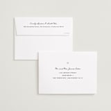 "XOXO" - Wedding Announcements in Snow by Carolyn MacLaren - FREE Recipient Addressing