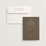 "Fireflies" - Wedding Announcements in Zuni Brown by Paige Rothhaar - Invitation with Envelope