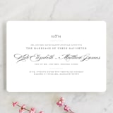 "Charming Go Lightly" - Wedding Announcements in Sky Blue by danielleb - Front