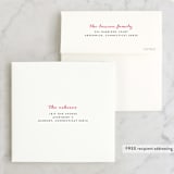 "Infinite" - Wedding Announcements in Bister by Angela Pignataro - FREE Recipient Addressing