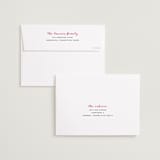 "chic" - Wedding Announcements in Chocolate by kelli hall - FREE Recipient Addressing