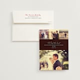 "chic" - Wedding Announcements in Chocolate by kelli hall - Invitation with Envelope