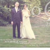 "Belle Memoire   " - Wedding Announcements in Pure White by Helena Seo Design - Detail