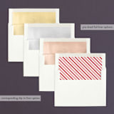 "Love & Happiness" - Wedding Announcements in Soft Ruby by Oscar and Emma - Karly Depew - Envelope Liner Options