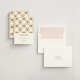 "Quilted" - Wedding Announcements in Sherbert by Laura Hankins - Assembled