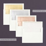 "Complete Love" - Wedding Announcements in Camel by fatfatin - Envelope Liner Options