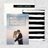"Light and Airy" - Wedding Announcements in Ebony by Shirley Lin Schneider - Assembled