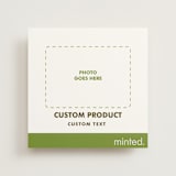 "Square Custom" - Wedding Announcements in Charcoal by Minted - Front