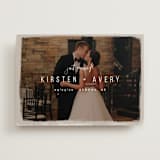 "Kindred" - Wedding Announcements in Nutmeg by Melissa Egan of Pistols - Front