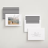 "Offbeat" - Wedding Announcements in Noir by Kimberly FitzSimons - Assembled