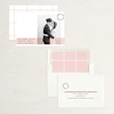 "Sealed with a Kiss" - Wedding Announcements in Blush by Hudson meet Rose - Assembled