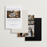 "Upload Your Own Design" - Wedding Announcements in A by Minted - Back of Card Options