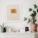 "Orange Flower" - Limited Edition Fine Art Print in multicolorassorted-colors by Dana Williamowsky