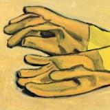 "Domestic Affairs Gloves" - Limited Edition Fine Art Print in multicolorassorted-colors by Dana Williamowsky