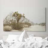"Desert Flurry - "64" x 36"" - Limited Edition Fine Art Print in gray by Kamala Nahas