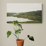 "Highland Coast 32 x 18" - Limited Edition Fine Art Print in multicolorassorted-colors by Kamala Nahas