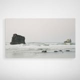 "North Coast 1 - 16" x 9"" - Limited Edition Fine Art Print in gray by Kamala Nahas