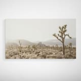 "Mojave 1 - 80" x 45"" - Limited Edition Fine Art Print in beige by Kamala Nahas